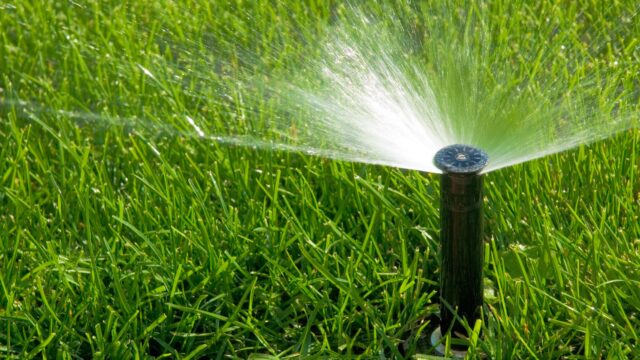 When it is dry and hot, sprinkler problems will surface